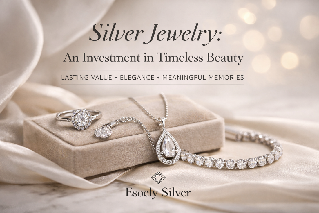 Silver jewelry is not just an accessory — it’s an investment in timeless beauty.