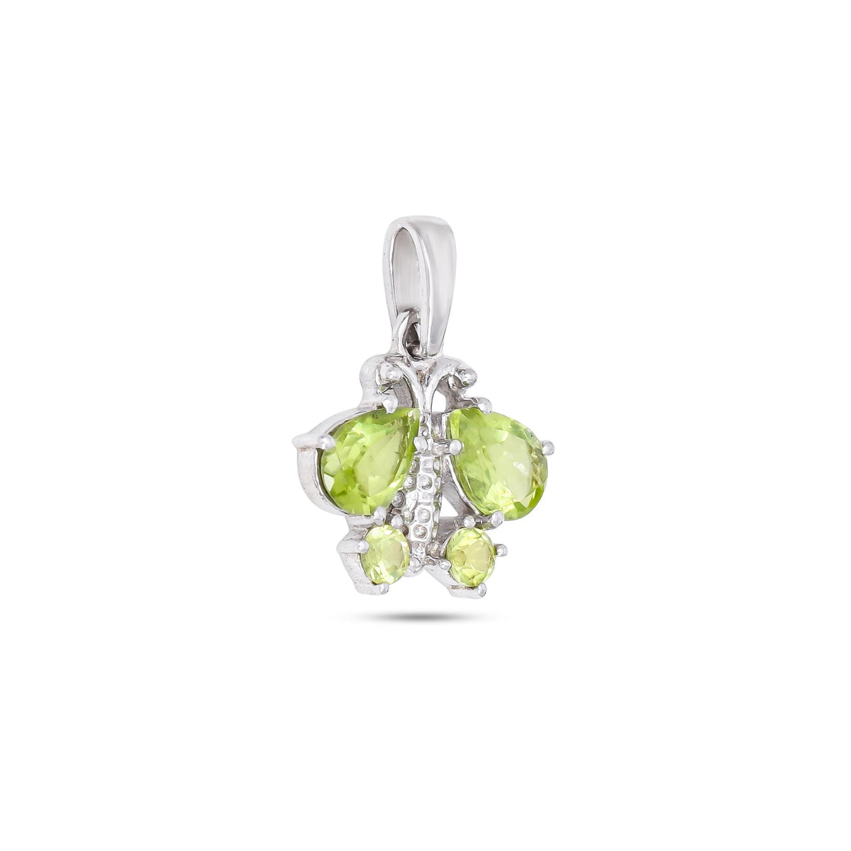 Butterfly Pendant Necklace - 925 Sterling Silver