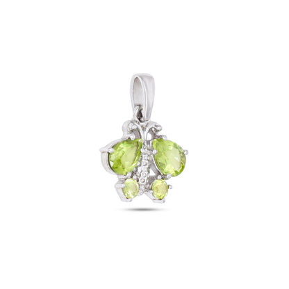 Butterfly Pendant Necklace - 925 Sterling Silver