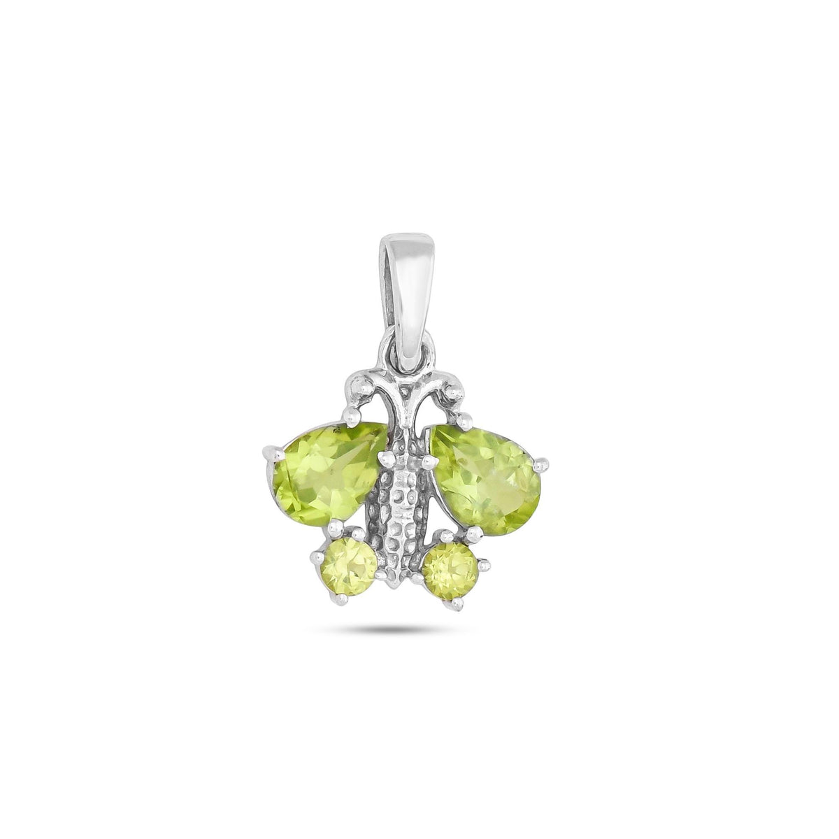 Butterfly Pendant Necklace - 925 Sterling Silver