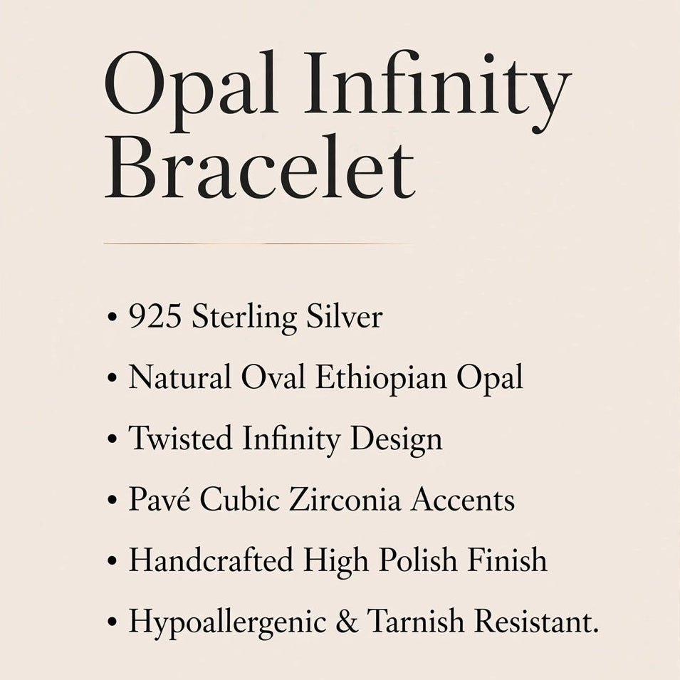 Ethiopian Opal Twist Chain Bracelet: 925 Sterling Silver